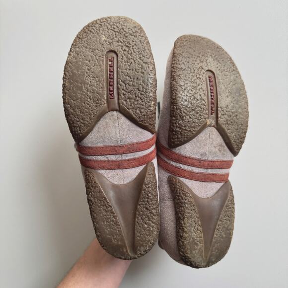 Merrell Air Cushion Duet Sport Denim Blue Suede Leather Sneaker Size 7 - Picture 8 of 8